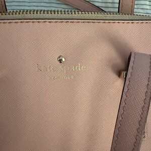 Kate Spade Pink Crossbody Bag with Gold Hardware